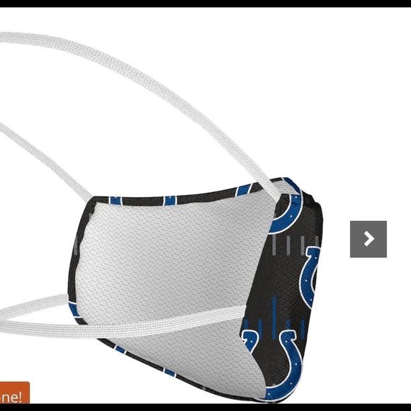 Adult Indianapolis Colts Fanatics Branded Variety Face Covering 4-Pack - Picture 3 of 8